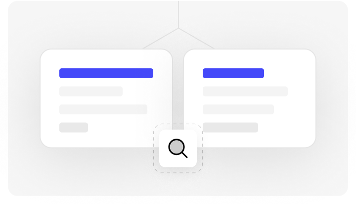 Multi-carrier comparison cards